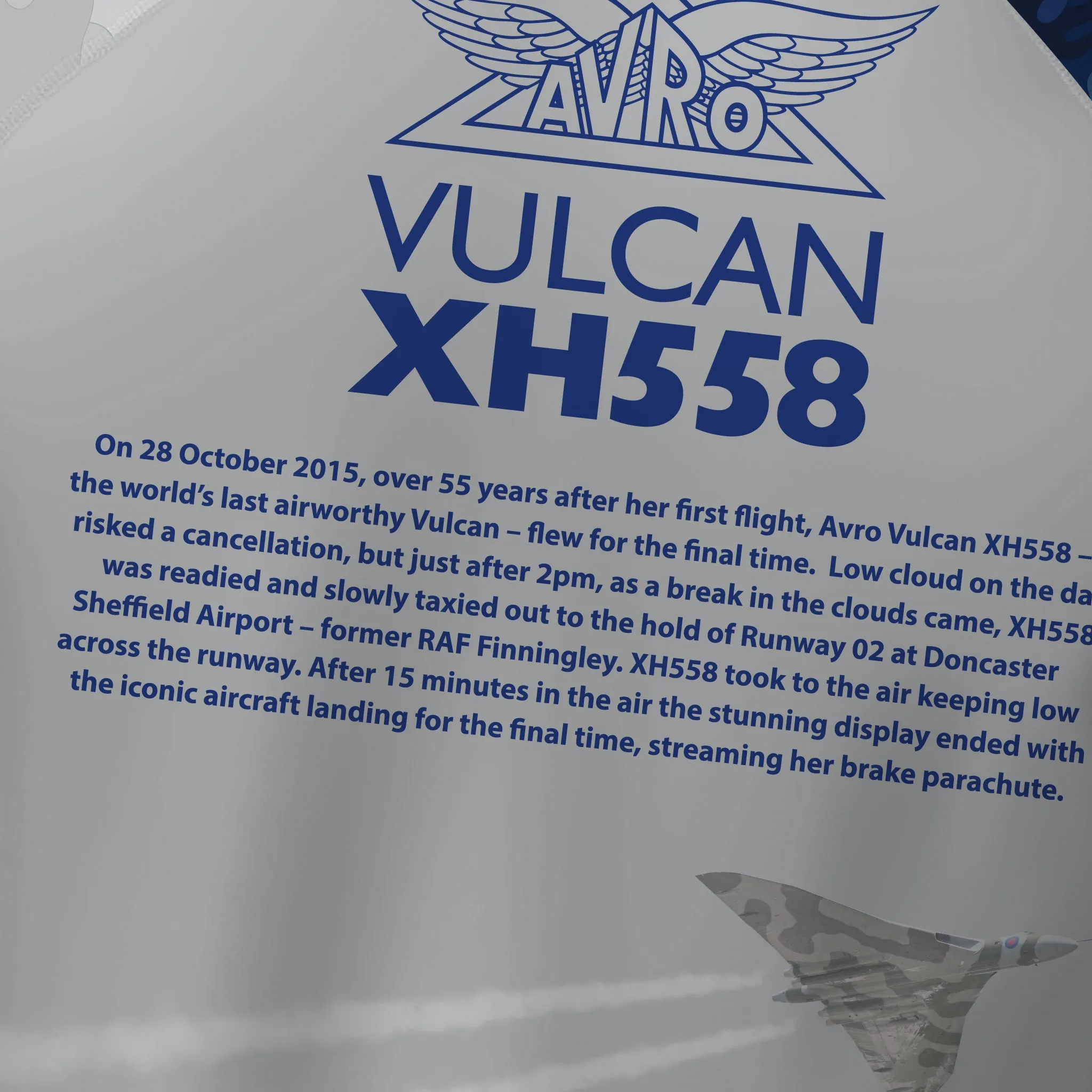 Vulcan to the Sky (Farewell Flight 10th Anniversary) - Tech Polo Holiday Outfit Summer Outing