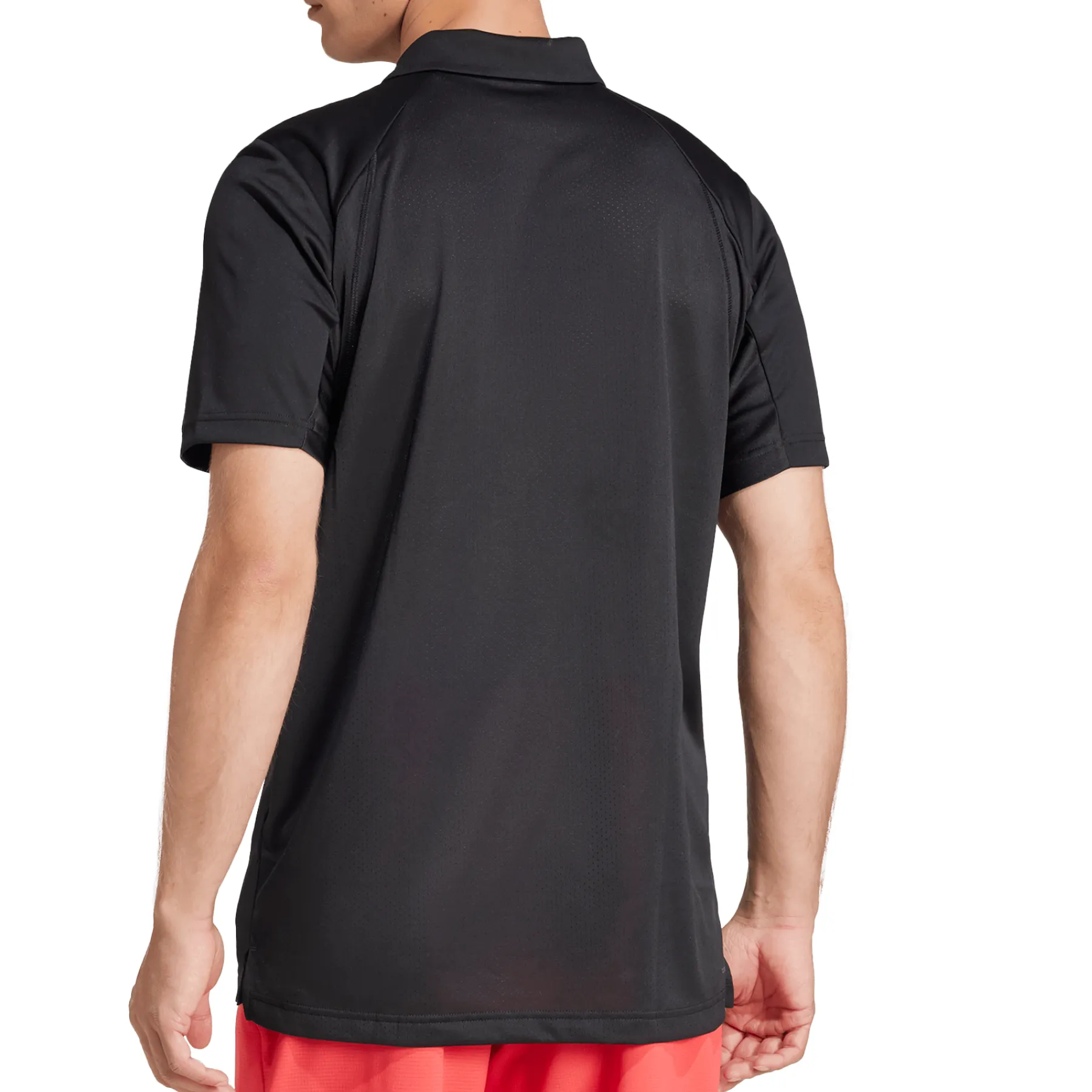 Adidas Club Tennis Men Polo Shirt - Black SnagResistant Weave