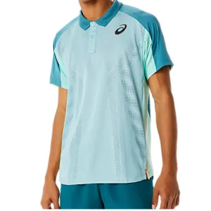 Asics Men Match Actibreeze Polo-Shirt - Misty Pine Breathable Comfort