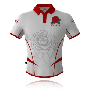 England 'English Rose' - Tech Polo Urban Style
