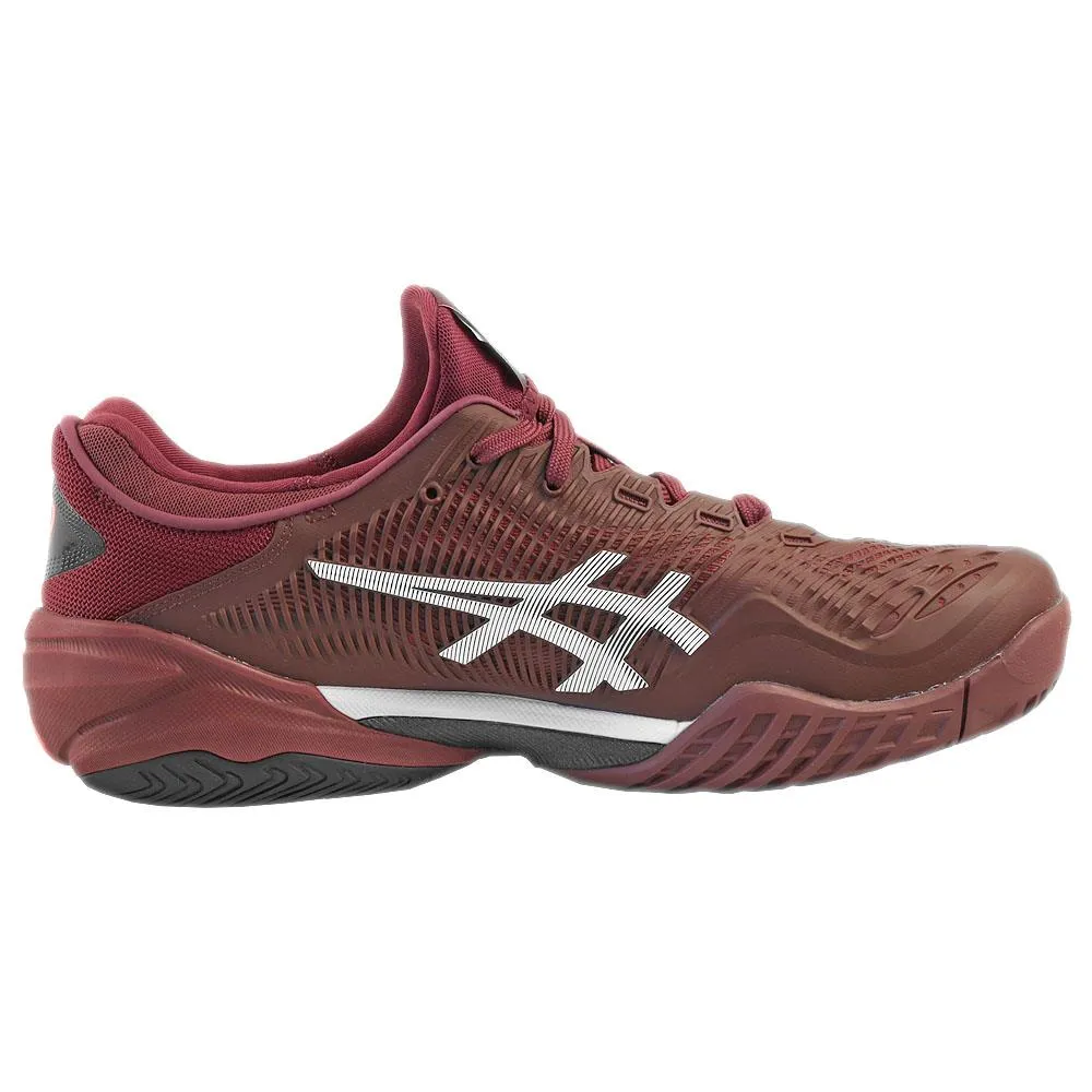 Asics Men's Court FF 3 - Antique Red/White Water Resistant Barrier