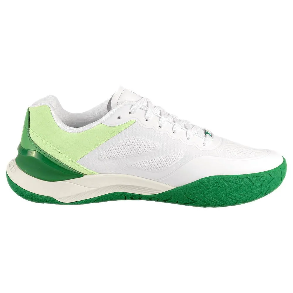 Fila Men's Axilus LUX - White/Amazon Impact Resistant Heel Shock Absorption Technology