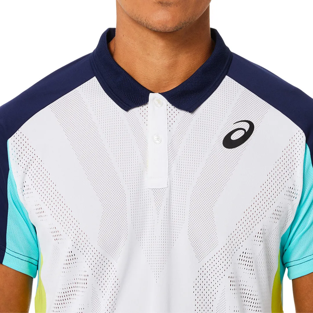 Sporty Design Asics Brilliant White/Ice Mint Match Actibreeze Polo
