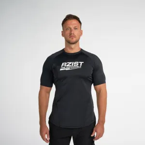 The Impossible T-Shirt - Jet Black Raw Hem Finish