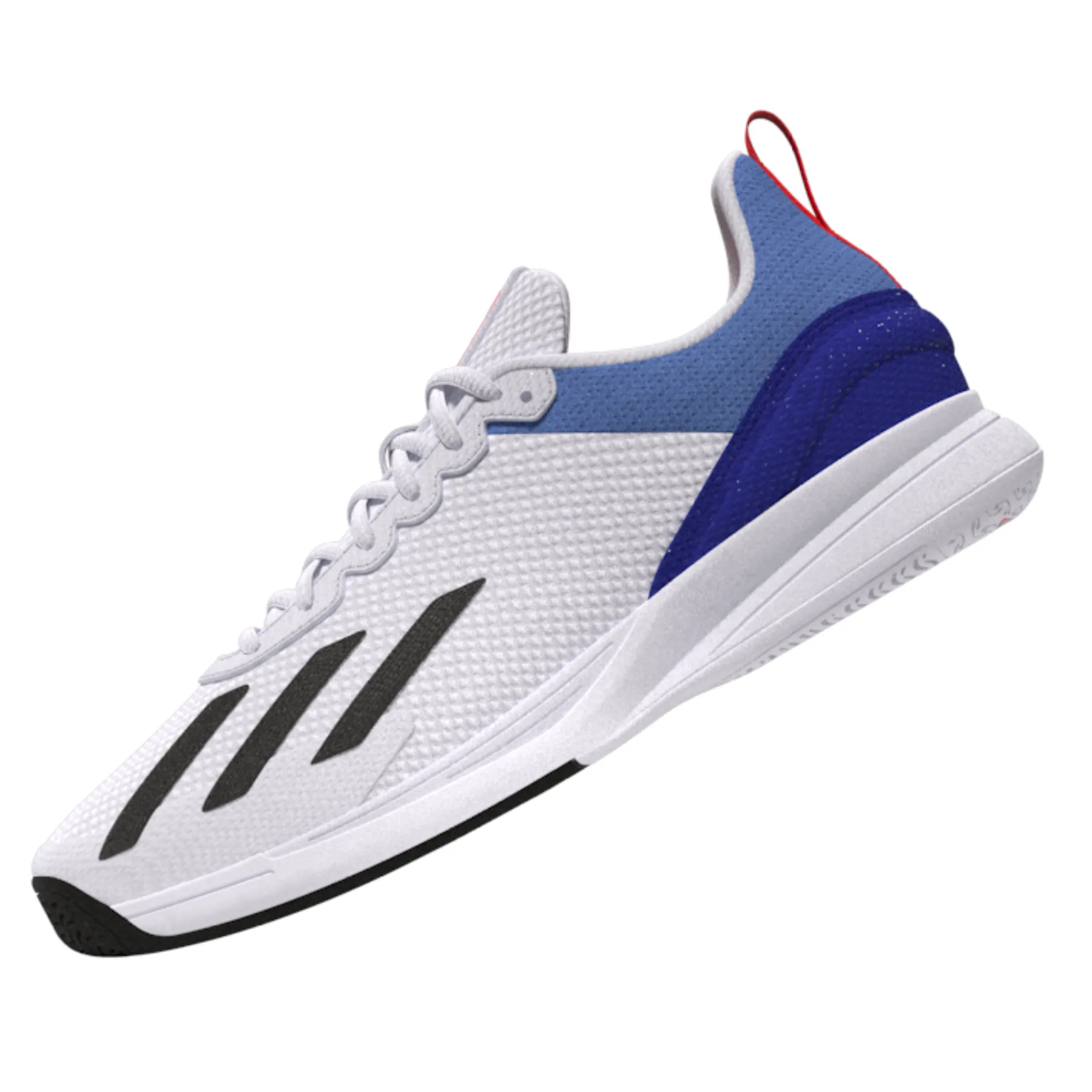 Adidas Performance Court Flash Speed Men Tennis Shoes - Ftw White/Core Black/Core Black Cardio Training Reinforced Eyelet Durability