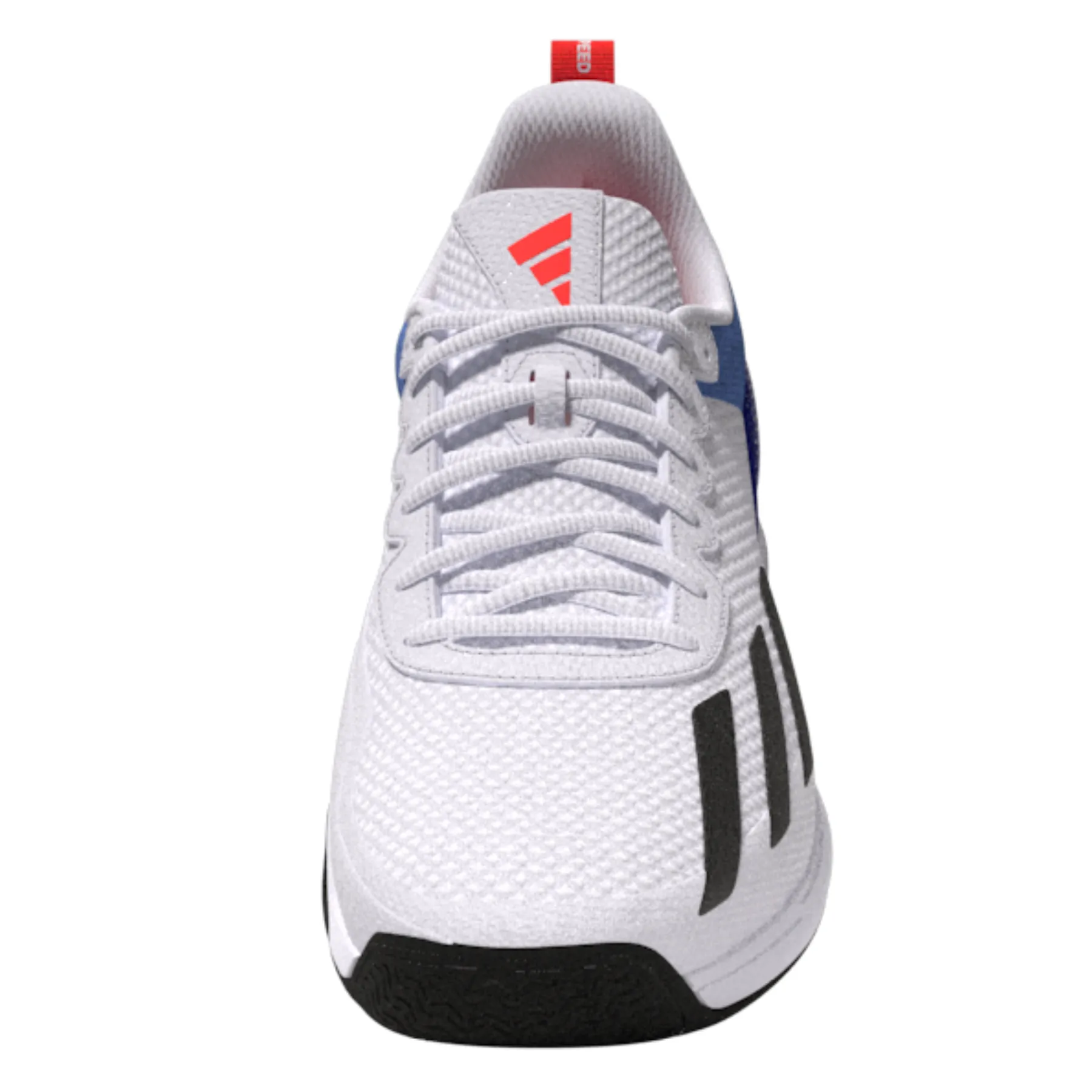 Adidas Performance Court Flash Speed Men Tennis Shoes - Ftw White/Core Black/Core Black Durable Stitching Air Circulation