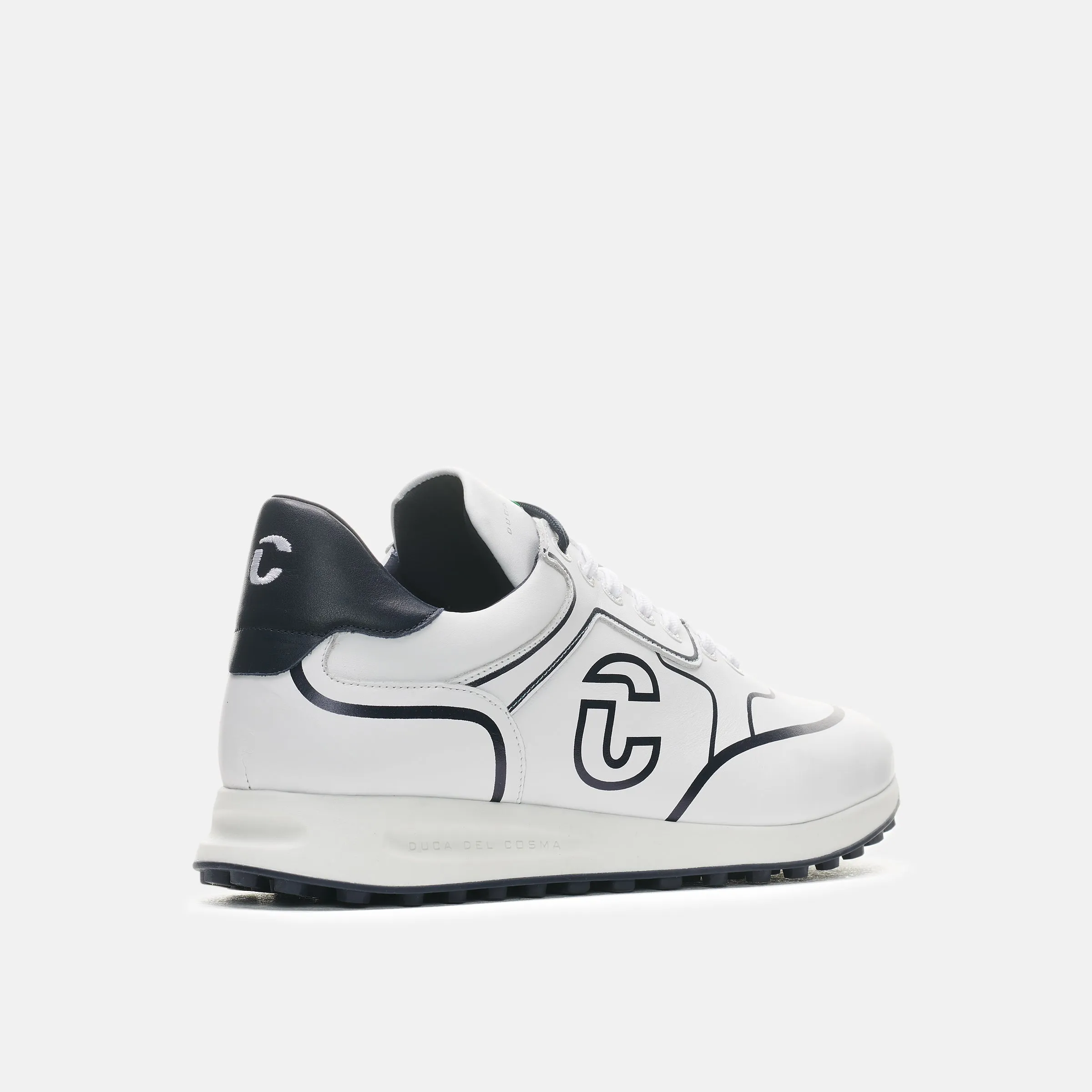 Flyer - White/Navy LowTop