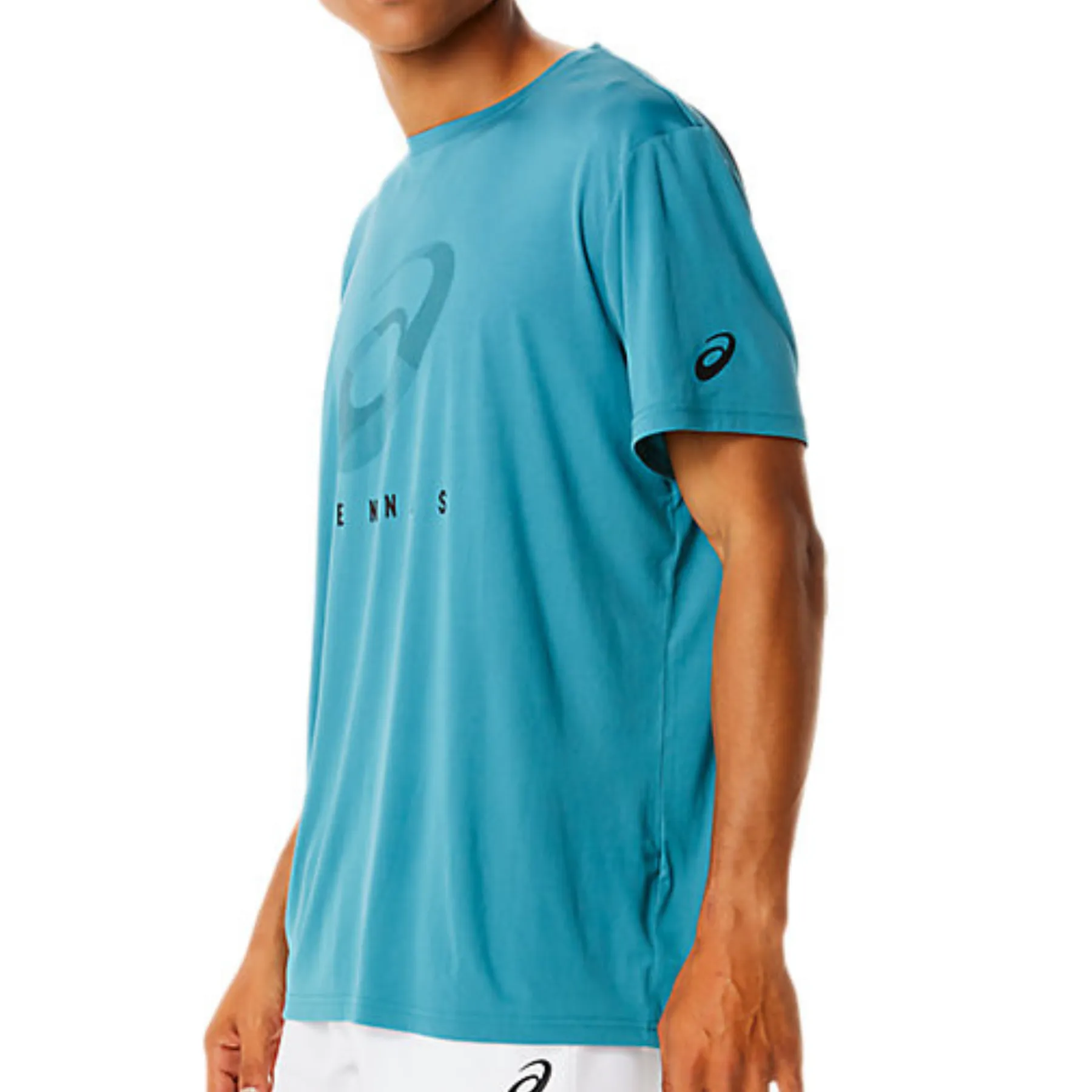 Asics Court Men Spiral Tee - Misty Pine Trendy Vibes Wear