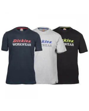 Dickies Rutland 3 Pack Graphic T-shirt Curved Hem ReinforcedHems