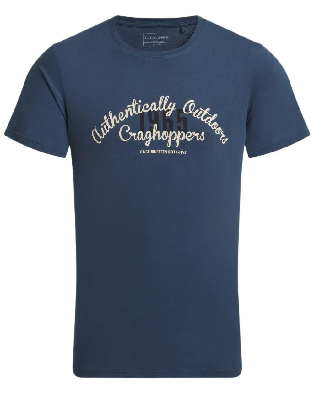 Craghoppers Mens Lucent II Short Sleeved T-Shirt Oeko Tex Certified High-End Quality