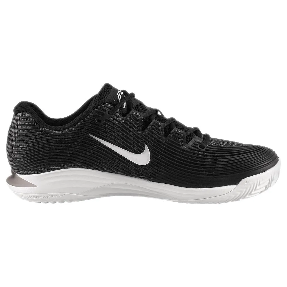 synthetic leather Nike Men's Air Zoom Vapor 12 - Clay - Black/White