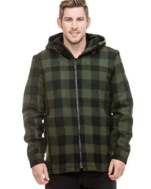 Trendy Fashion Swanndri Mens Hudson Wool Hoodie