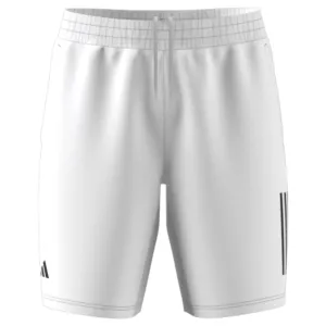 Adidas Performance Club 3STR Men Tennis Short - White Game Day