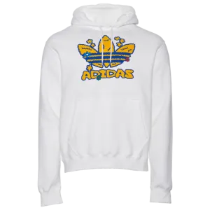 Adidas Originals Flower Puff Fleece Pullover Hoodie product stock Comfortable clothing