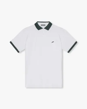 Golf Tech Polo Green Collar Breathable mesh