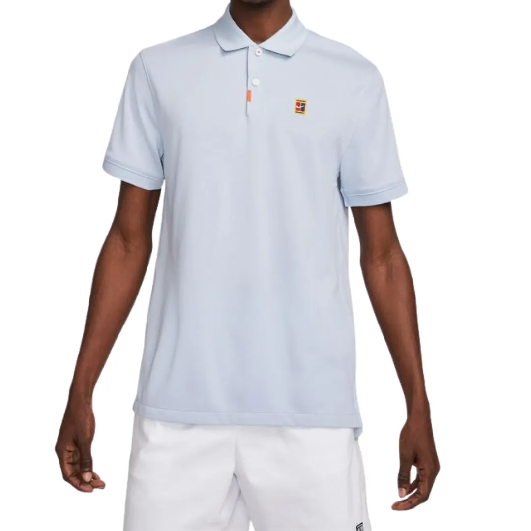 sporty wear Nike Men Slim Fit Polo - Blue Whisper