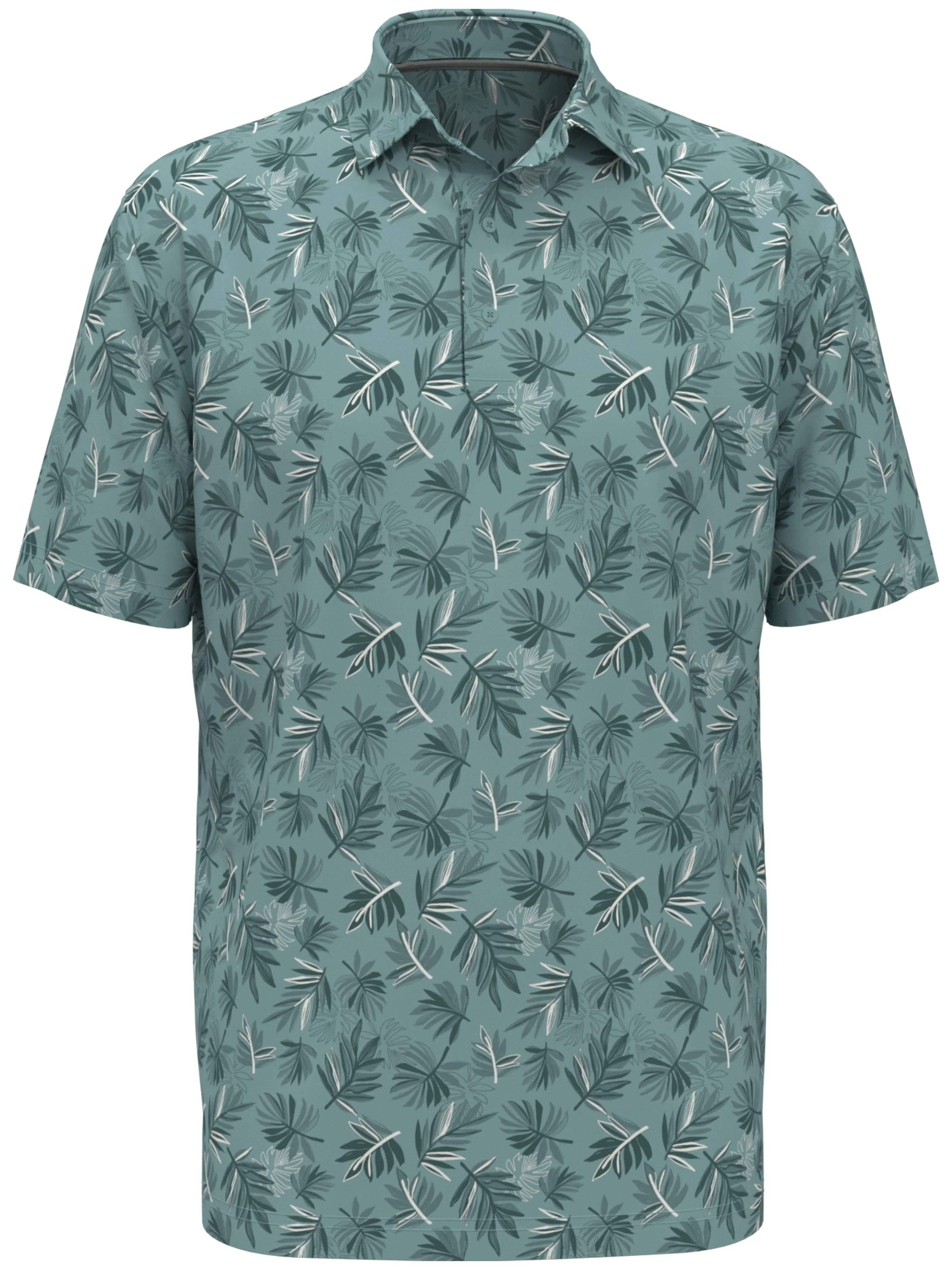 Big & Tall Floral Polo Flexible stretch Weekend Wearable