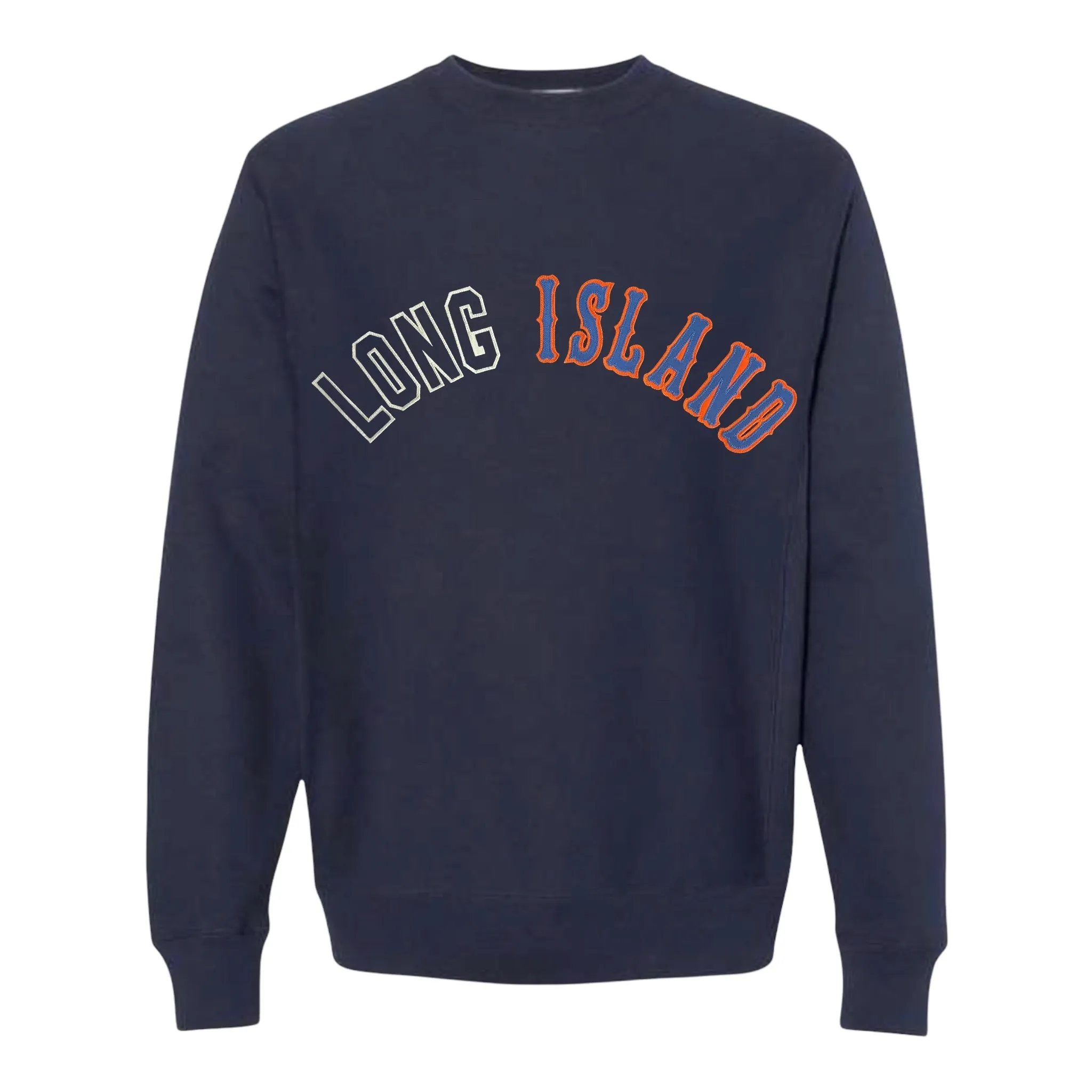 Long Island Crewneck Sweater Relaxed Hoodie Warm Look