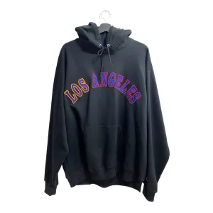 Los Angeles x LA champion Hoodie Buttoned Versatile Look