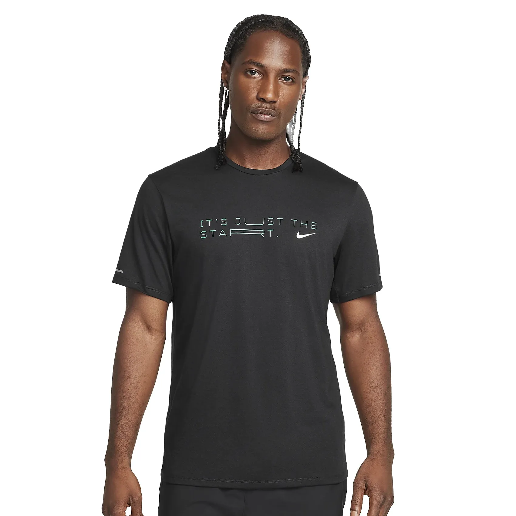 Cool and Comfortable Brushed Interior Lining Mens Nike Dri-FIT Rise 365 Kipchoge Tee