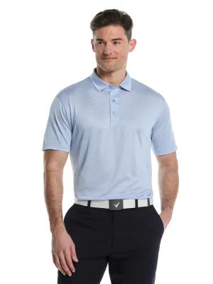 Sporty apparel Durable Cotton Mens Fine Line Stripe Golf Polo