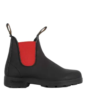 Core Support Nordic Tone Blundstone 508 Black Red Chelsea Boots