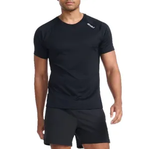 2XU Mens Aspire Running Tee Festival wear Non Restrictive Silhouette