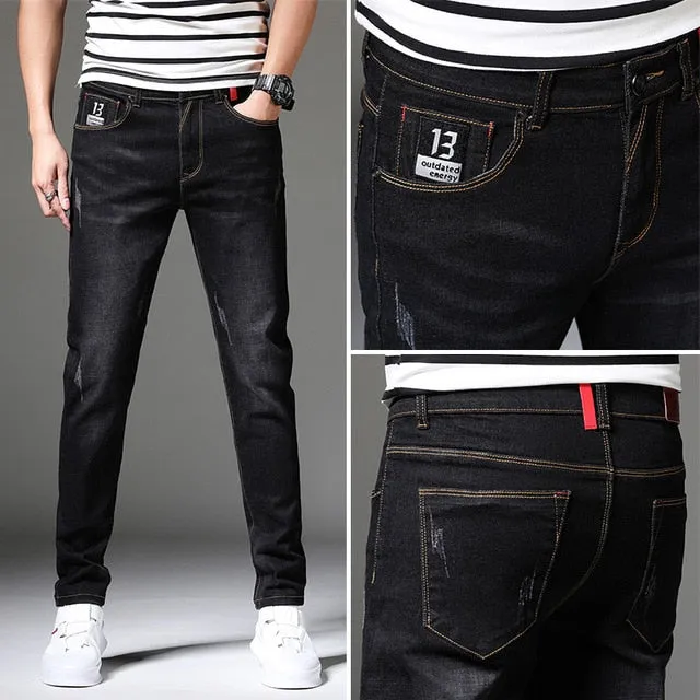 West Louis? Slim Fit Skinny Denim Stretch Jeans Outdoor Adventure Earthy