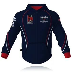 SSAFA, the Armed Forces charity D-Day - Full Zip Embroidered Hoodie (CLEARANCE) Shrink resistant product luxury indulgence