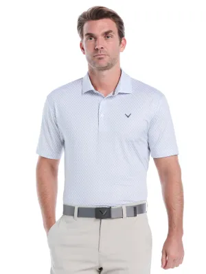 elegant design Mens Textured Chevron Geo Polo