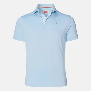 Eco Friendly Dye Breathable Stretch Polo Romeo - Light Blue