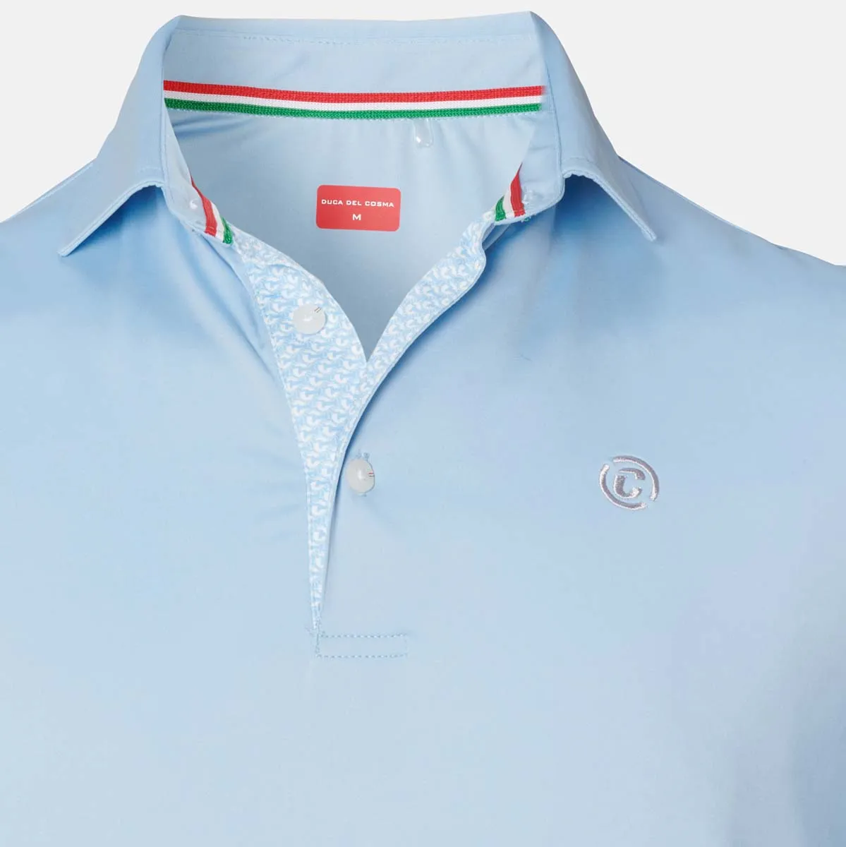 Polo Romeo - Light Blue Slim Tailored Streetwear Edge