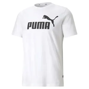 PUMA Mens Essentials Logo Tee Plus Size Roomy Fit