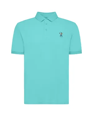 Pique Golf Polo Minimal Comfort MoistureWicking Fabric