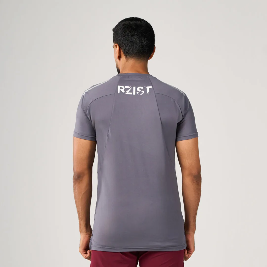 Casual Vibe Lightning Performance T-Shirt - Iron Gate