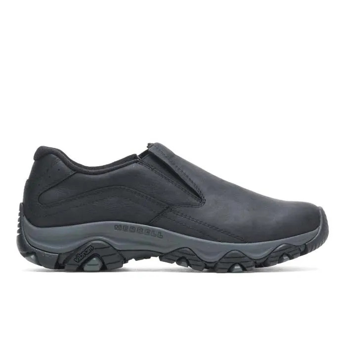 Rolling Motion Support Mens Merrell Moab Adventure 3 Moc Wide in Black