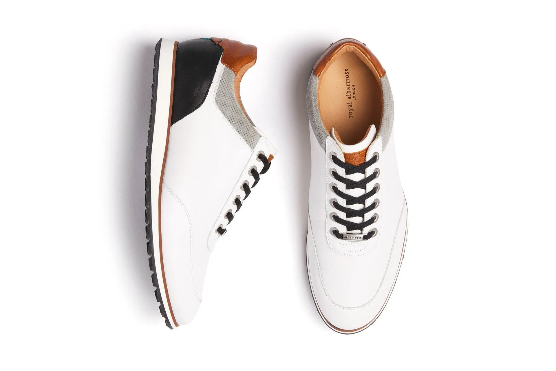 Richmond | White/Mocha Comfort Guard All terrain