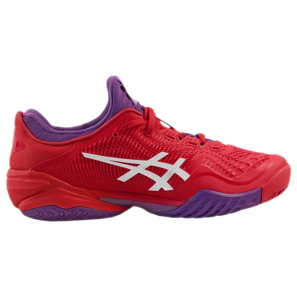 Tread Sole Asics Men's Court FF 3 Novak - Classic Red/White