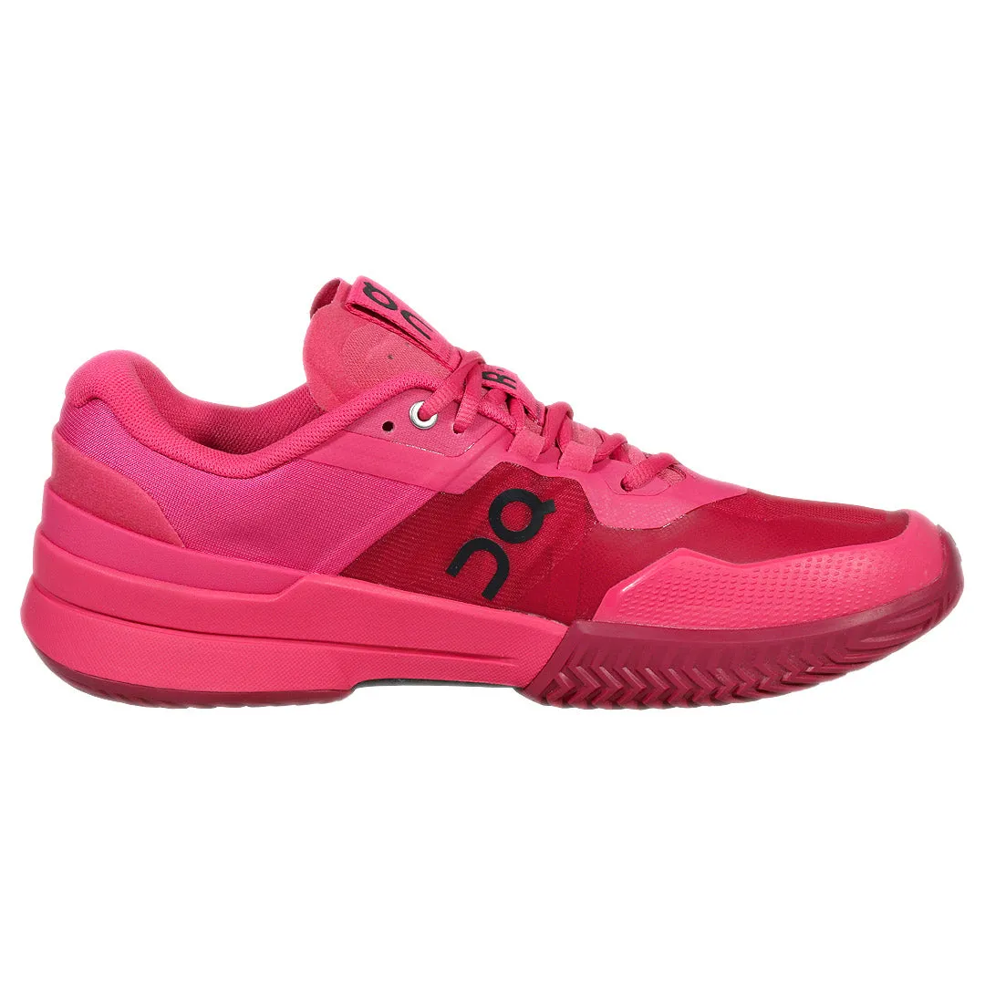 On Men's THE ROGER Pro 2 - Pink/Grenadine Trail Fit Soft Sole