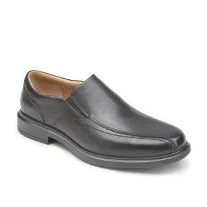 Free Soul Mens Johnston & Murphy XC4 Stanton 2.0 Run-Off Slip-On in Black
