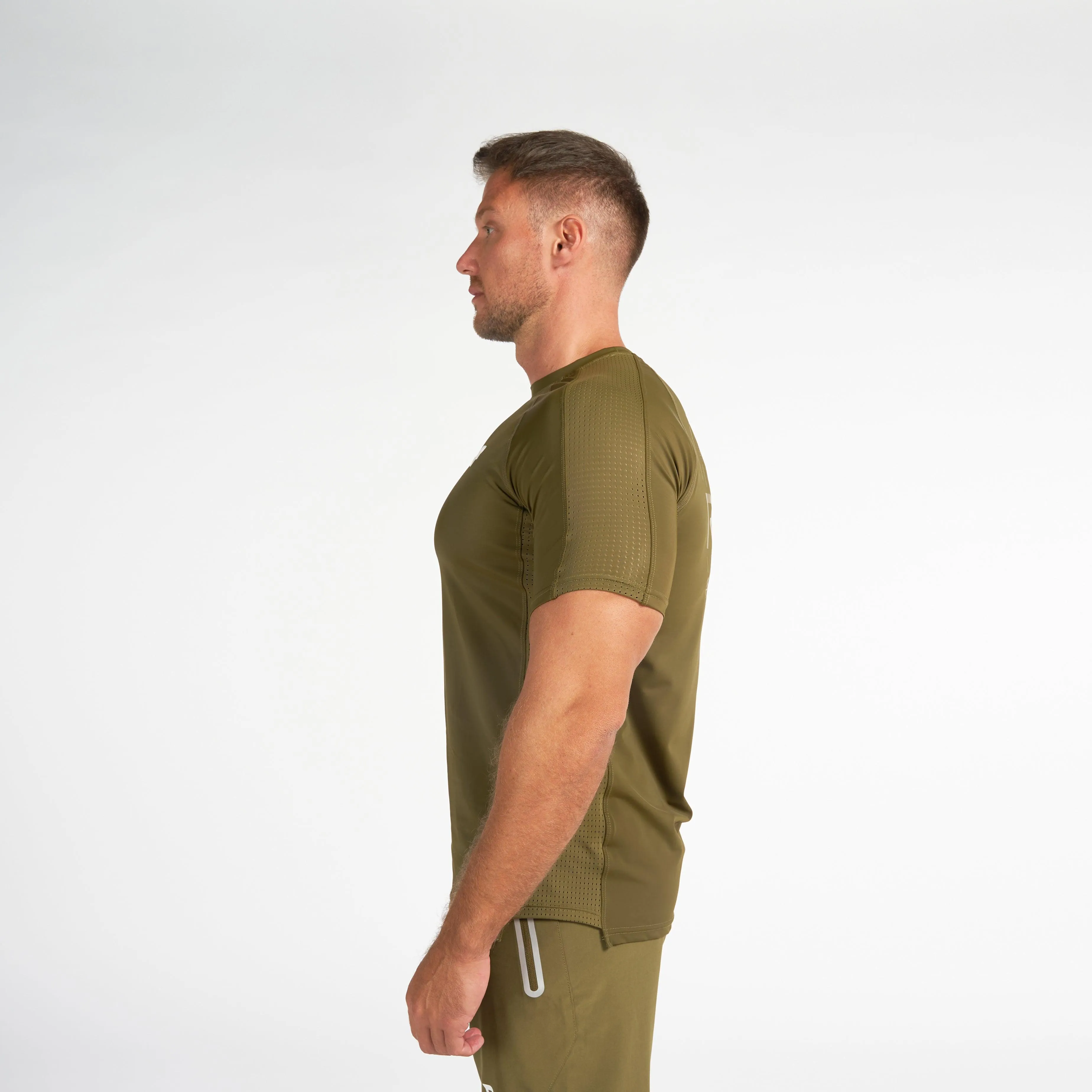 Graphic Performance T-Shirt - Capulet Olive Active Layer Fit homecoming