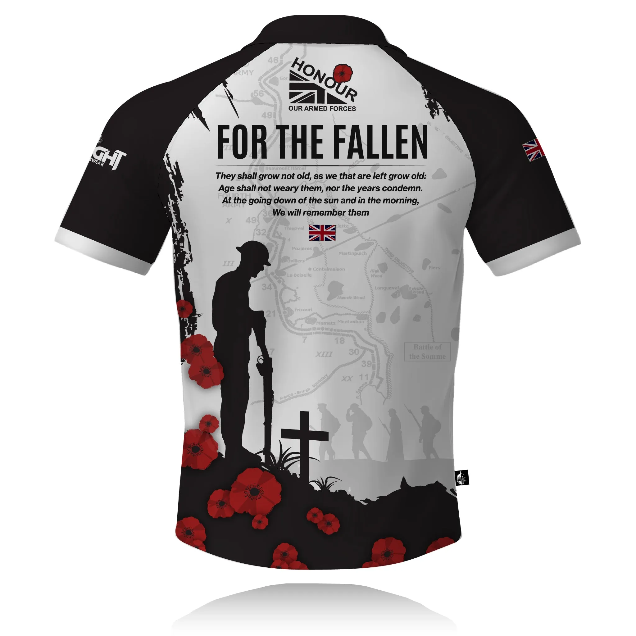 Comfort First Honour Our Armed Forces 'Battle of the Somme' - Tech Polo