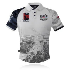 Thermoregulating Fabric Timeless Layer SSAFA, the Armed Forces charity D-Day - Tech Polo (CLEARANCE)