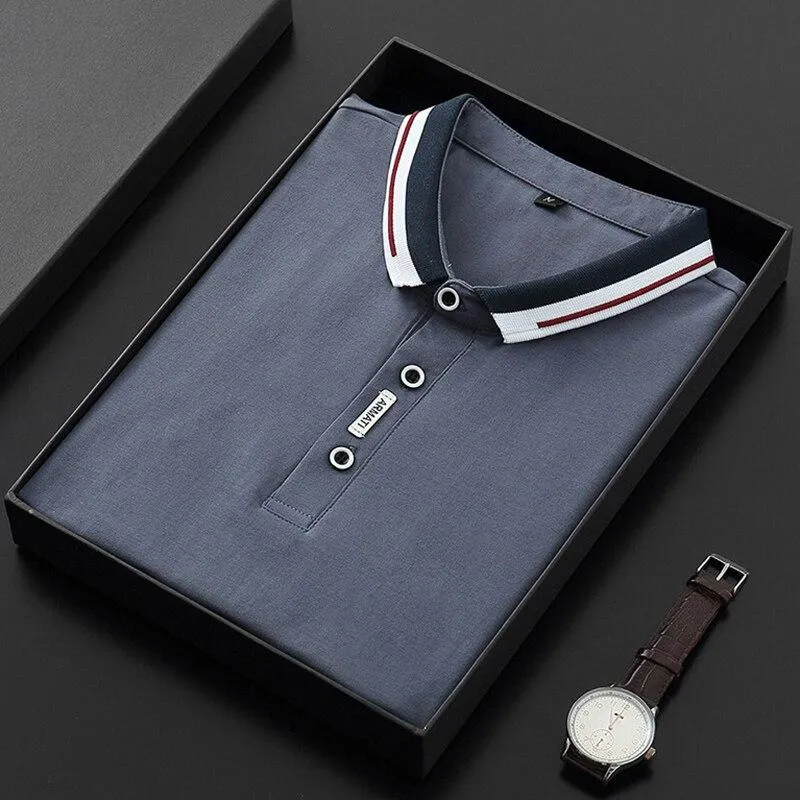 Lounge Wear West Louis? Short Sleeved Cotton Fashion Polo Shirt