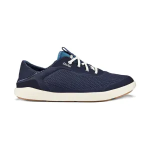 Mens Olukai Moku Pae Trench Blue/Off White Comfort Enhancement