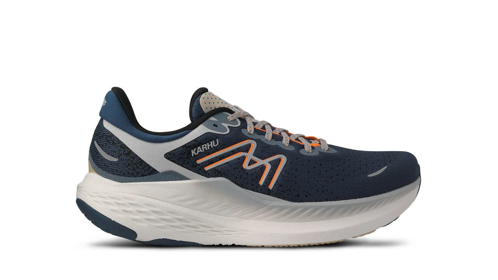 MEN'S MESTARI RUN 1.5 HIVO - TITAN / SHOCKING ORANGE Handcrafted Detailing