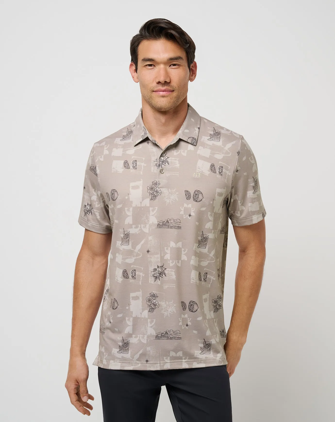 Featherweight Spritz Polo Seamless Shoulder Comfortable Cut