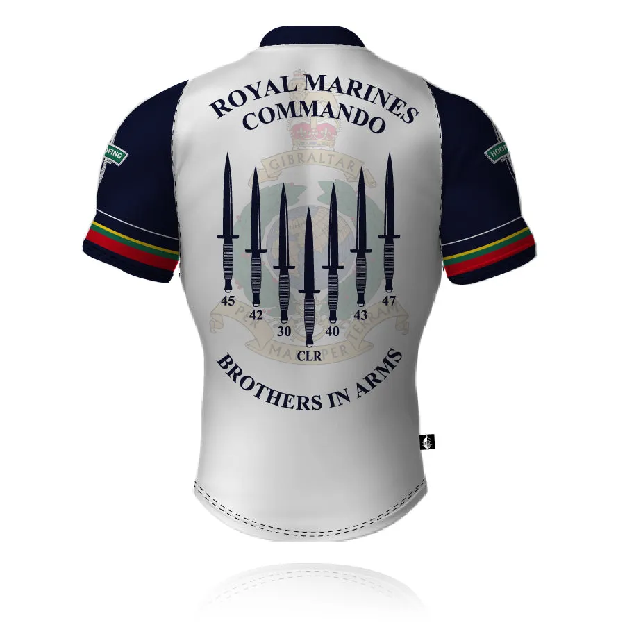 The Royal Marines Charity V1 2021 White - Rugby/Training Shirt Plus Size