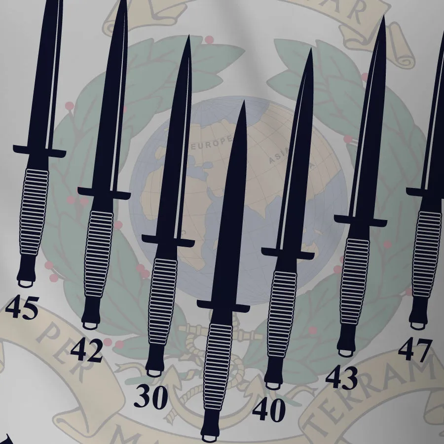 Cool Layering Tubular Knit Structure The Royal Marines Charity V1 2021 White - Rugby/Training Shirt