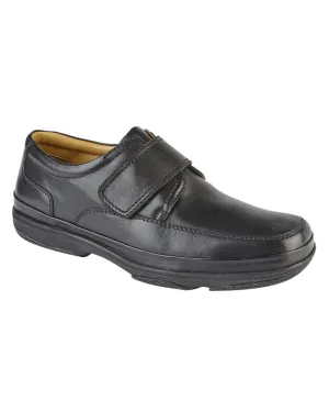Story Glow All Day Comfort Roamers Mens Touch Fastening Wide Fit Shoes